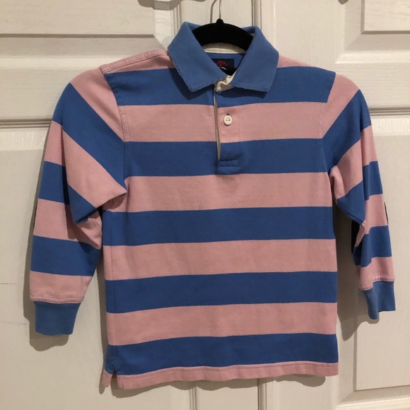 Brooks Brookees long-sleeve Polo with elbow patch - Picture 2 of 5